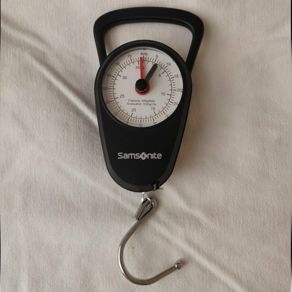 Other Samsonite Manual Luggage Scale Black Poshmark